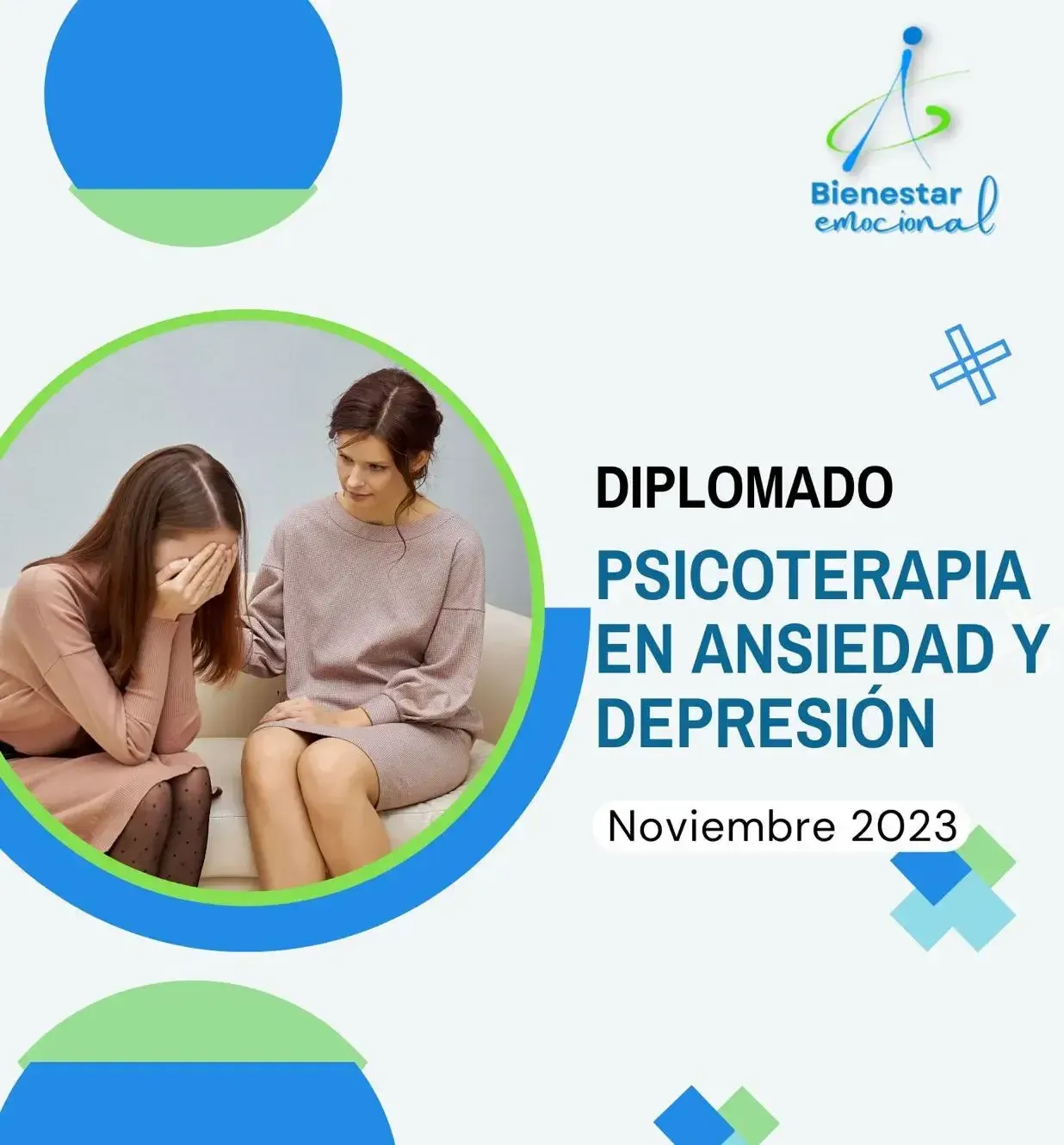 Diplomado Psicoterapia en Ansiedad y Depresión