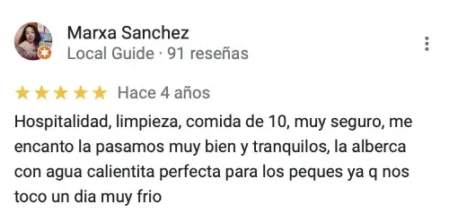 Testimonio de 5 estrellas